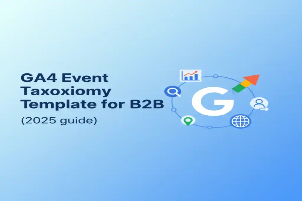 GA4 Event Taxonomy Template for B2B (2025 Guide)