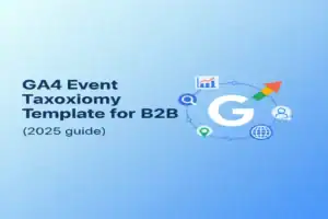 GA4 Event Taxonomy Template for B2B (2025 guide)