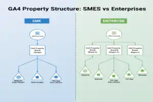 GA4 Property Structure: A Guide for SMEs vs. Enterprises