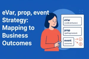 eVar, prop, event Strategy: Mapping to Business Outcomes